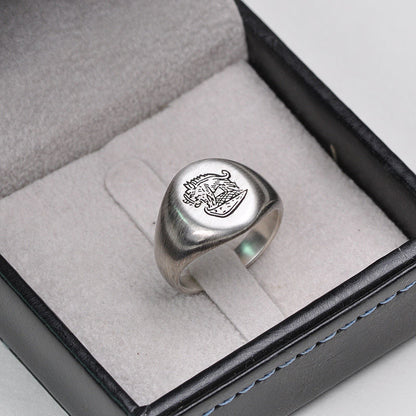 Stylish Simple Personality Tail Ring for Men and Women